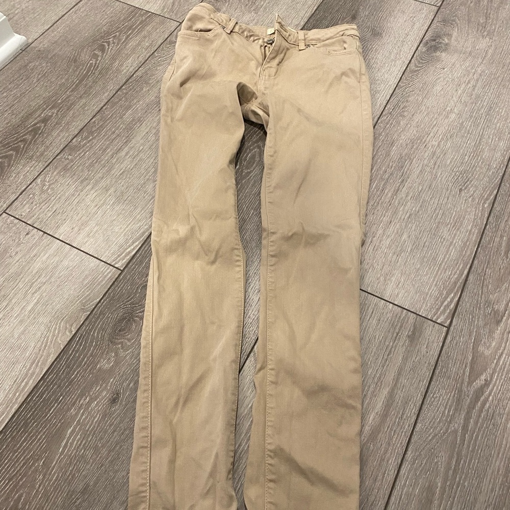 zara khaki pants